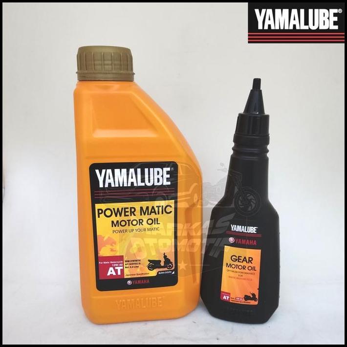 PROMO PAKET OLI YAMALUBE POWER MATIC 10W40 0.8ML/OLI GARDAN 150ML/100% ORI 