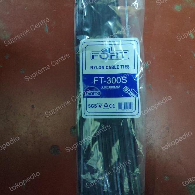Kabel Ties 30cm Hitam