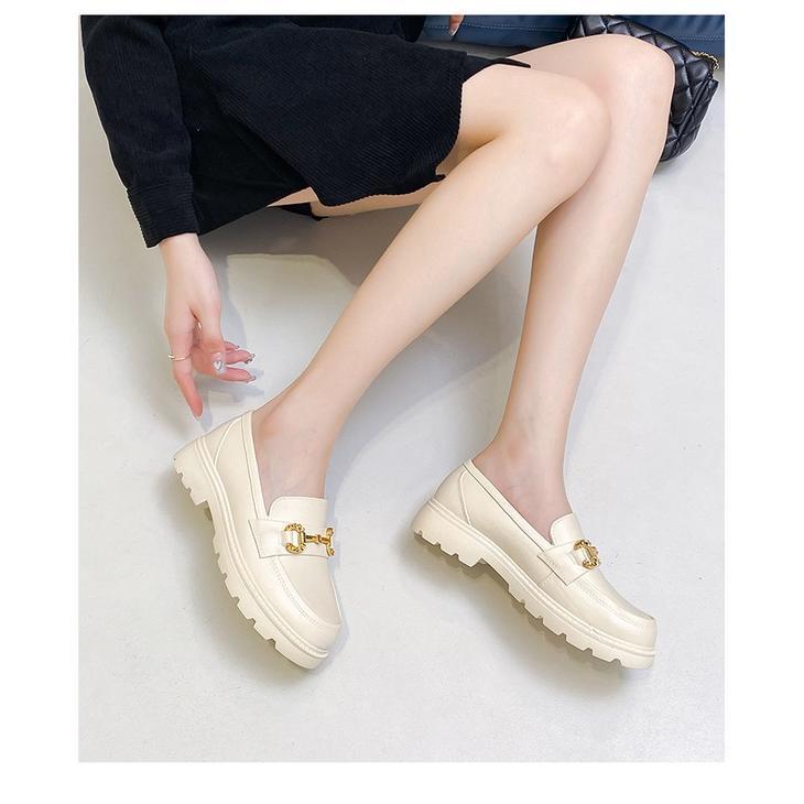 PREMIUM CYS Sepatu Docmart Loafers Wanita Fashion Korea Kekinian Formal SPT-44