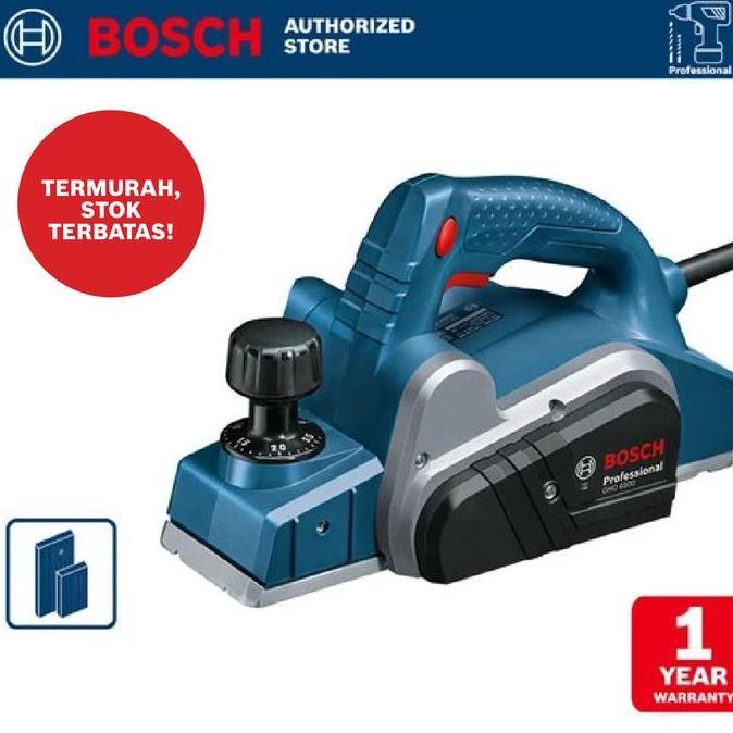 Bosch Planner / Ketam Listrik 650Watt Gho 6500