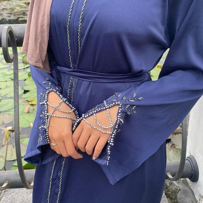 Abaya Sherin / Luxury silk Premium Busui Abaya ied series