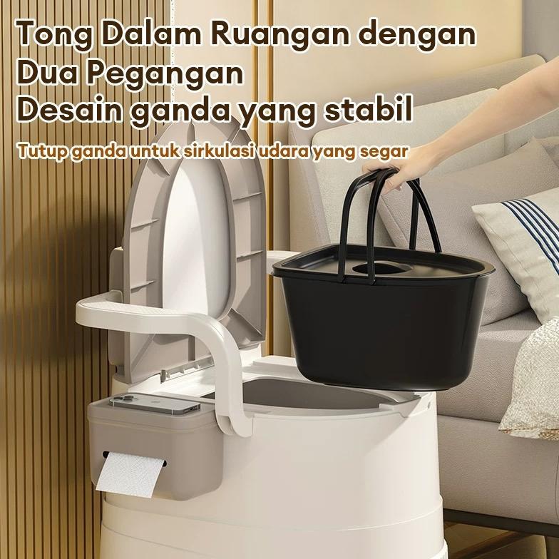 Salvo Closet Jongkok Closet Duduk Toilet Portable Kursi Toilettraining Anak Pispot Dewasa Wanita