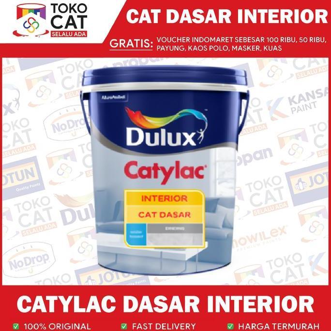 Catylac Interior Primer Cat Dasar tembok Alkali Catylac 25 Kg Pail