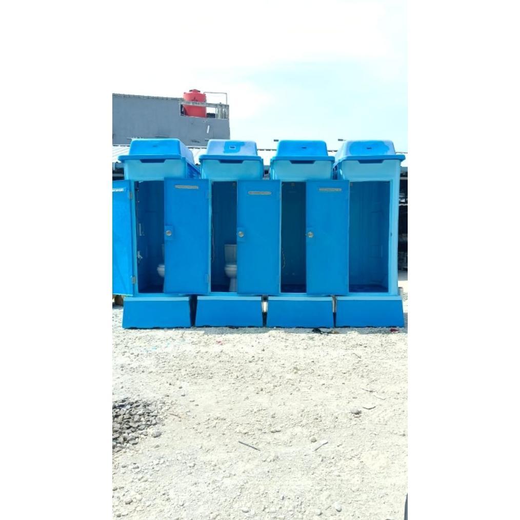 Toilet Portable Proyek Dan Outdoor Biofive Type B Fiber Kuat Anti Karat Siap Pakai