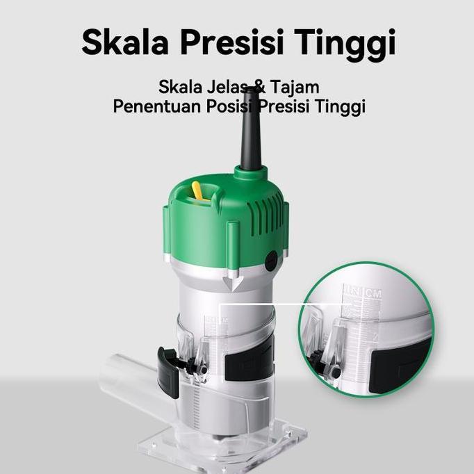Isku Mesin Profil Kayu 6.35Mm Mesin Profil Router Trimmer Kayu  Wood Trimmer Mesin Ukir Kayu Profesi