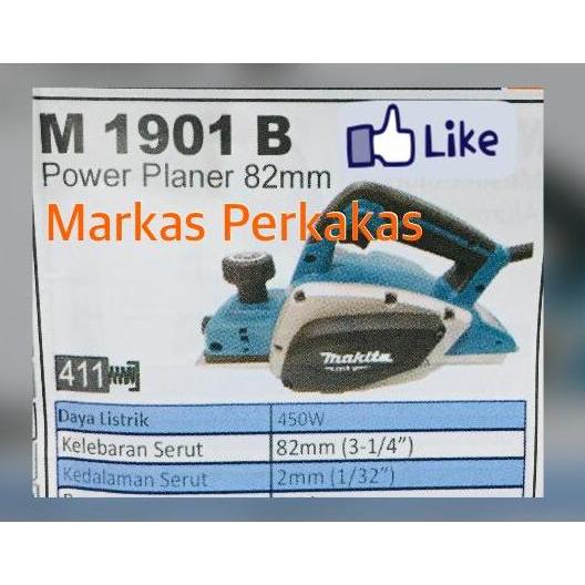 Makita M1901B / M 1901 B Mesin Serut / Planer / Ketam