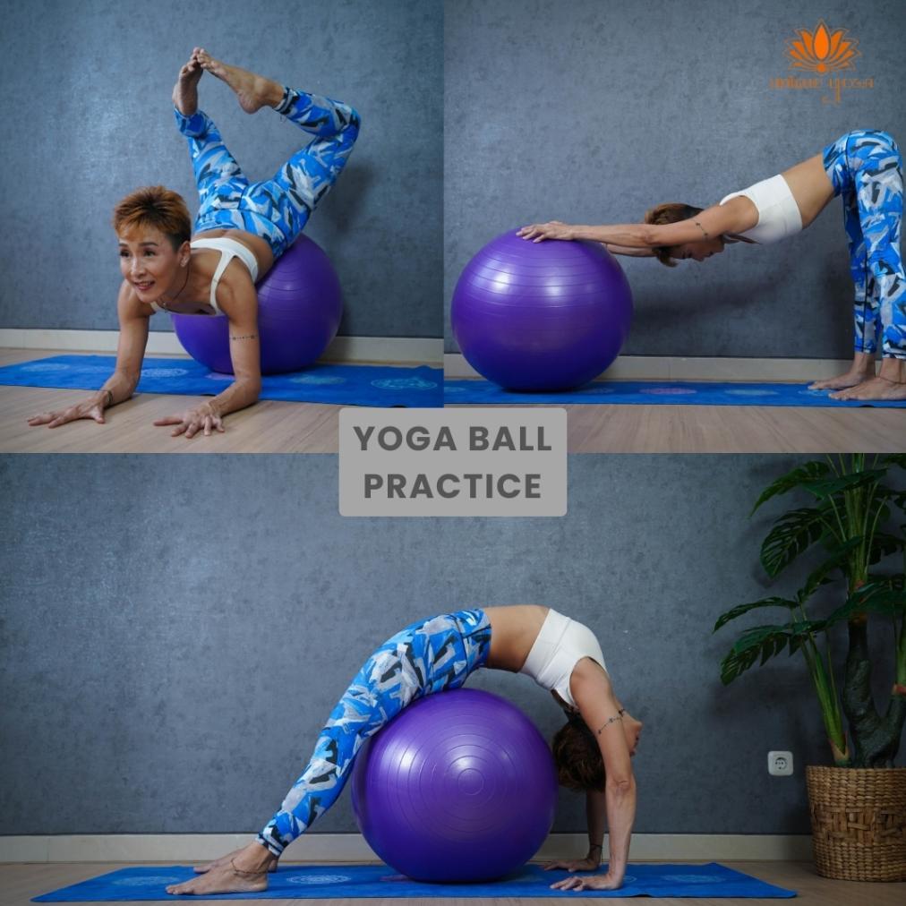 Bola Senam Yoga / Gym Ball Yoga Murah / Bola Yoga Ibu Hamil / Fitness Gym Ball / Gym Ball Yoga Pilat