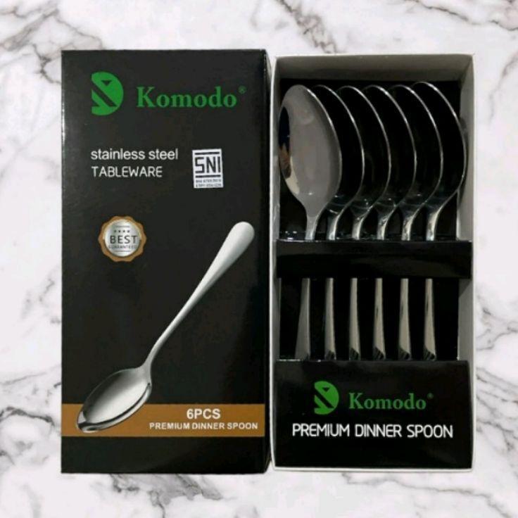 Sendok Garpu Makan Hotel Premium  Stainless Steel / Sendok Garpu Hotel Komodo Grade Premium Original