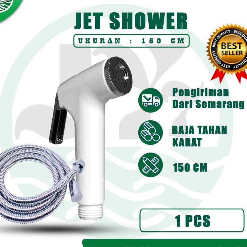 Jet Shower / Shower Wc Cebok / Jet Shower Kamar Mandi / Shower / Jet Shower Set / Shower Putih Murah