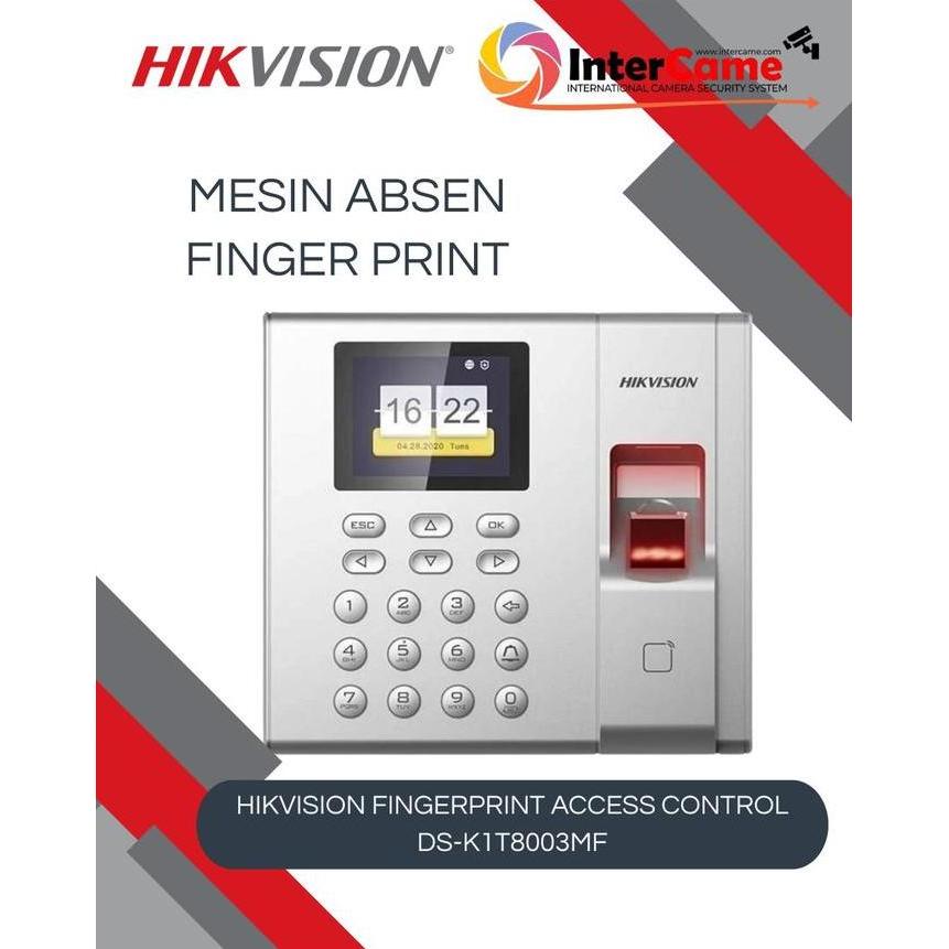 HIKVISION DS-K1T8003MF FINGERPRINT ACCESS CONTROL