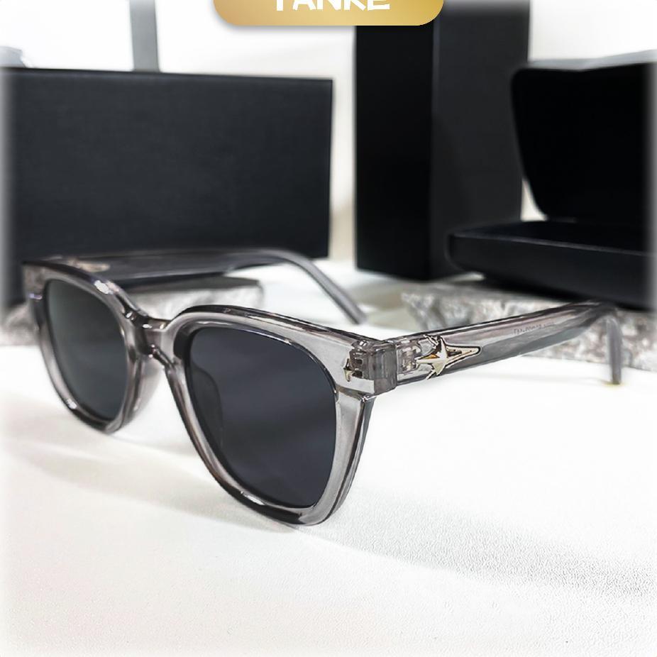 [Paket Kotak & Lap] Kacamata Hitam Uv400 Kacamata Wanita/Pria Sunglasses Korean Ins Fashion Eyewear 
