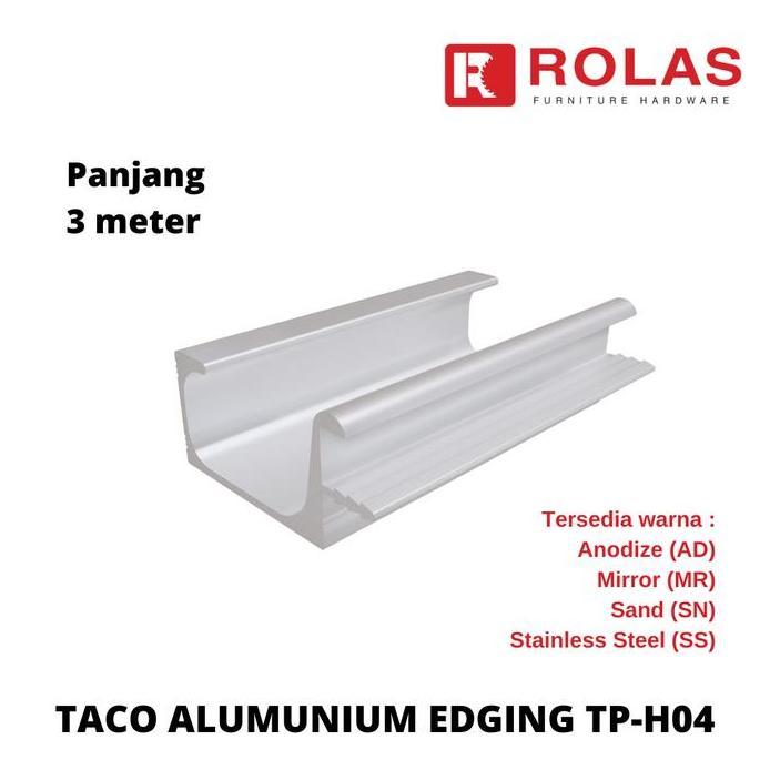TACO ALUMUNIUM HANDLE TP-H04 / JUAL EDGING ALUMUNIUM TACO DI BEKASI