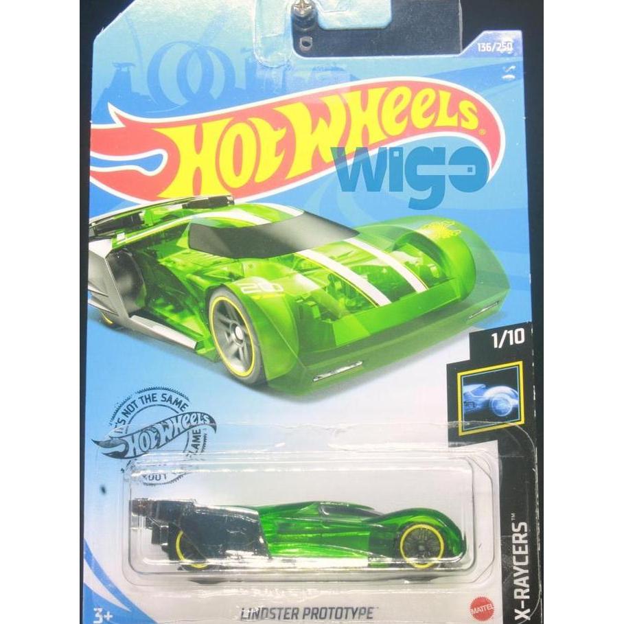 Hot Wheels Lindster Prototype hijau lot N 2020 Hotwheels Diecast