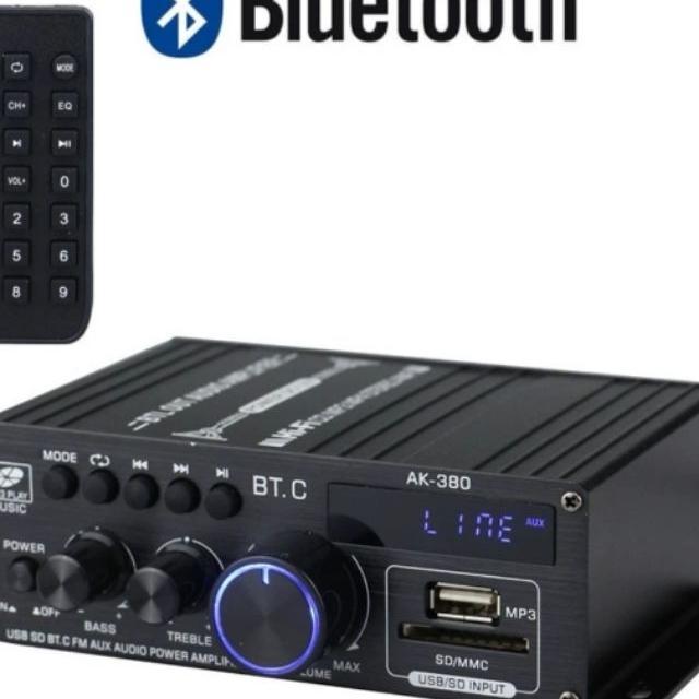 Amplifier Bluetooth Mobil Audio Power New Kerndy Ak380