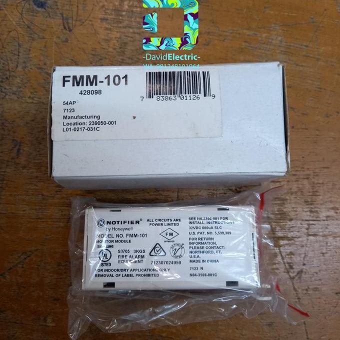 MINI MONITOR MODULE NOTIFIER FMM-101 FMM101 NOTIFIER