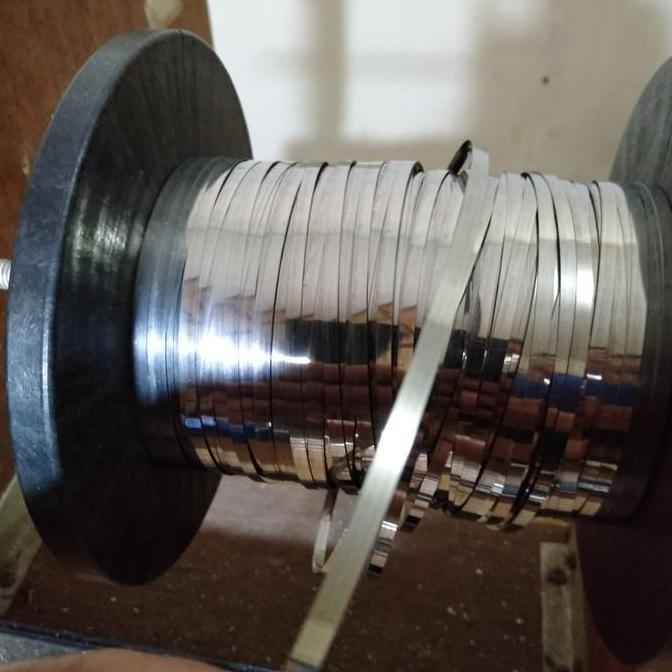 kawat nikelin 0,25 lebar 5 mm panjang 5 meter