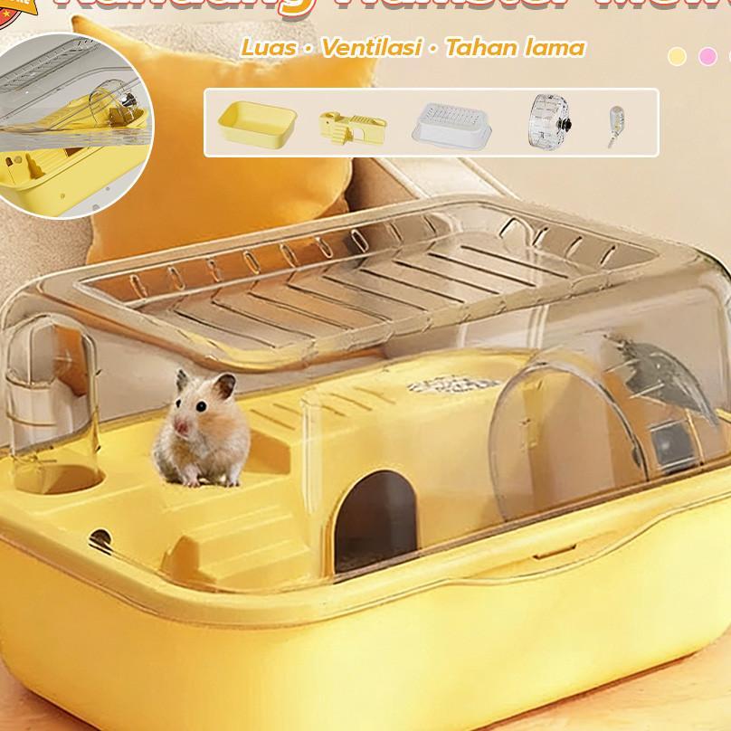 Kandang Hamster Hamster Sugar Glider Cage Hamster Cage Portable