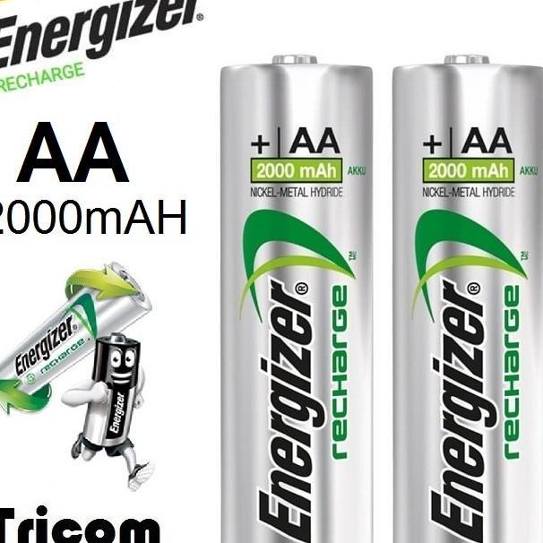 Baterai Energizer Rechargeable Aa 2000Mah 2Pcs