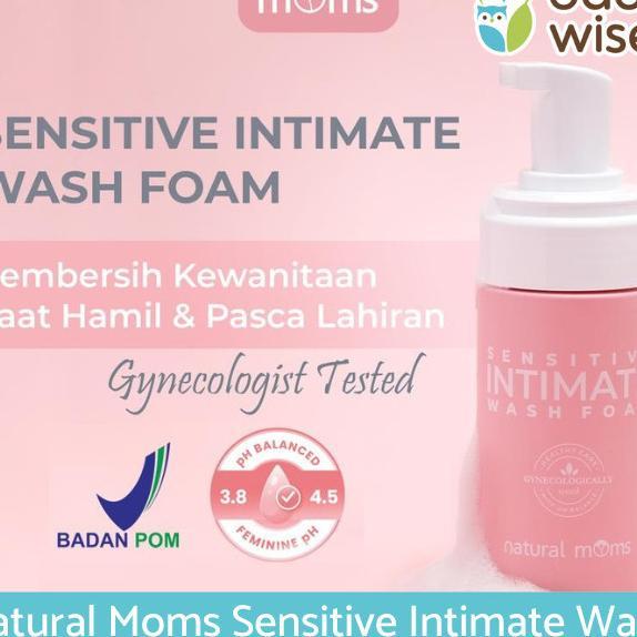 Natural Moms Sensitive Intimate Wash Foam 100Ml