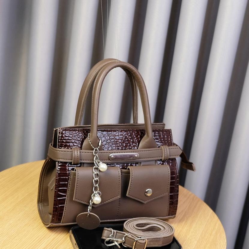 Luna Aura Tas Jinjing Wanita Celuna Croco Kombinasi Iw 180 Tas Selempang Jinjing Tas Fashion Tas Oot
