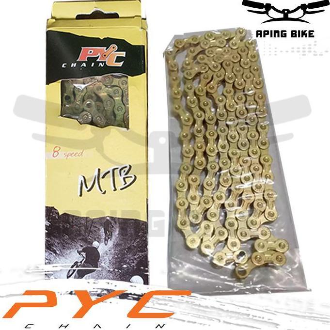 Rantai Sepeda 8 Speed PYC P8003 Rante Chain PYC P8003
