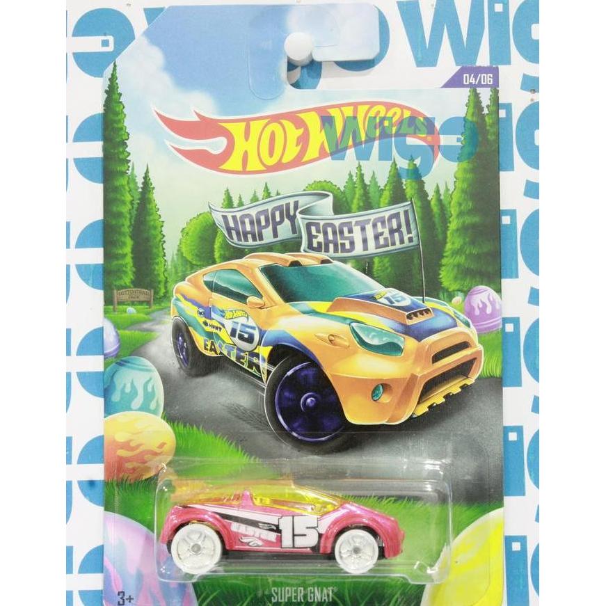 Hot Wheels Super Gnat merah Happy Easter Hotwheels Diecast
