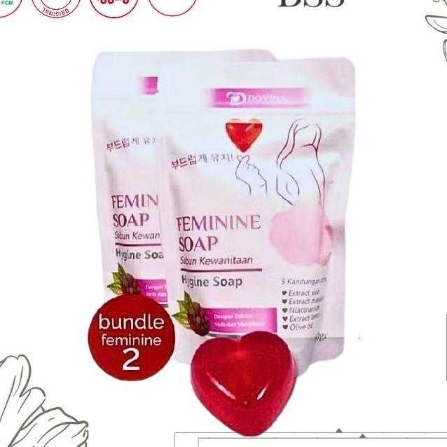 Dovina Feminine Soap (Dapat 2) Sabun Kewanitaan By Dovina