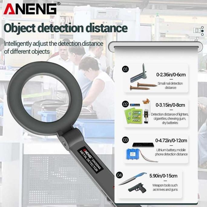 Metal Detektor Logam Stud Finder ANENG - DM3004A