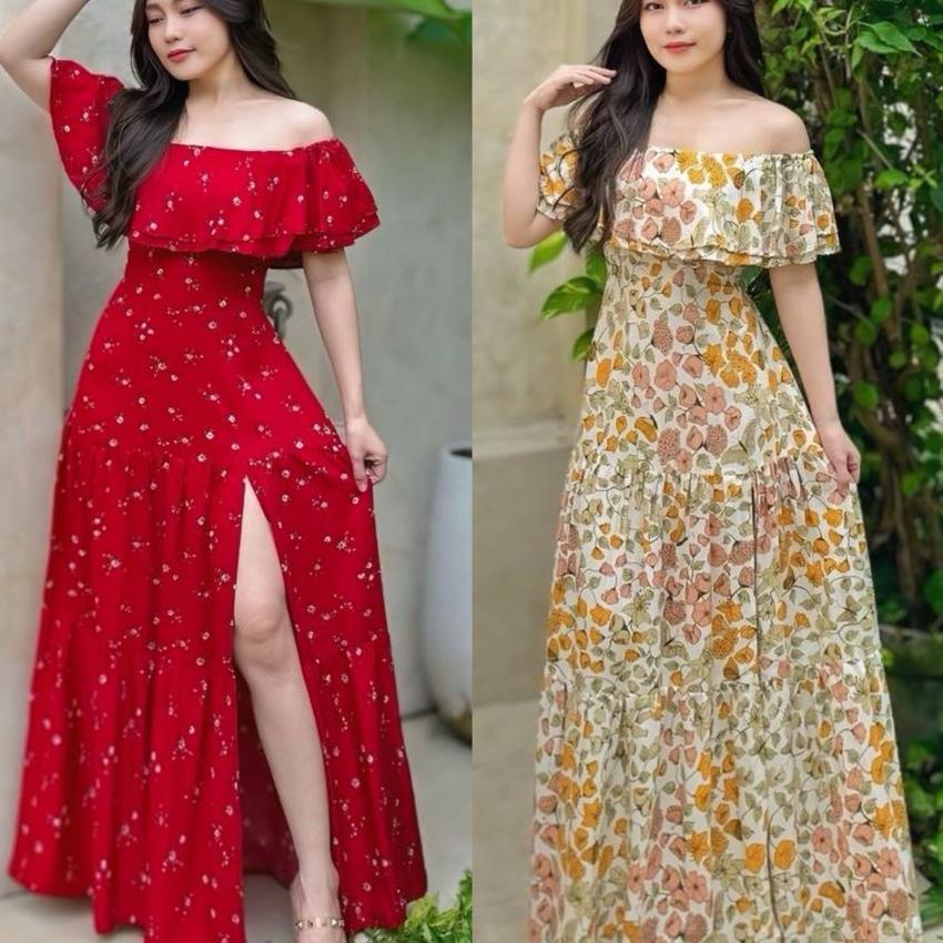 Tantanshop88 /Arabella Dress/Dress Pantai/Dress Bali/Maxi Dress/Dress Pesta/Dress Sexy
