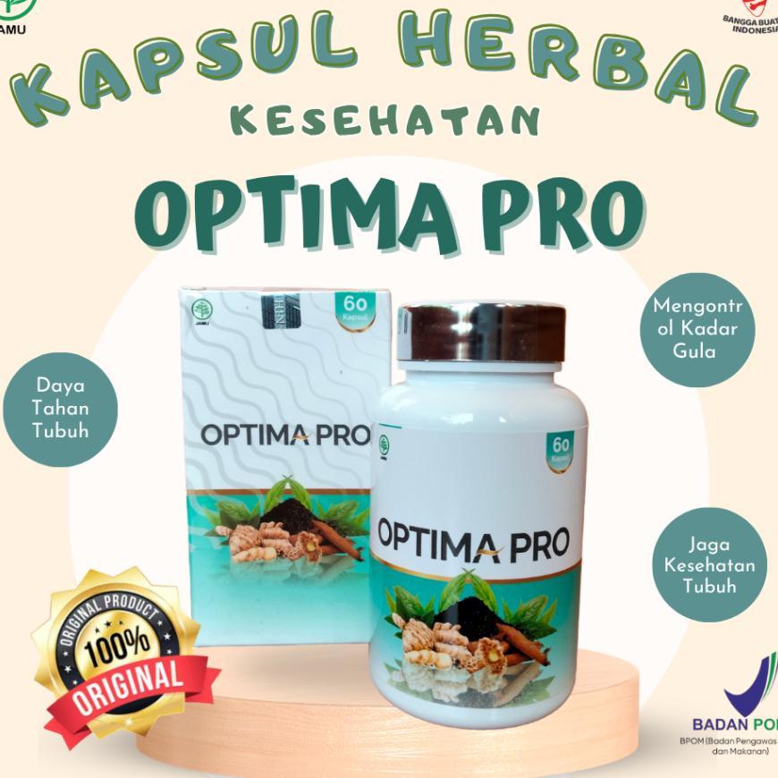 Optima Pro - Kapsul Herbal Membantu Meningkatkan Daya Tahan Tubuh