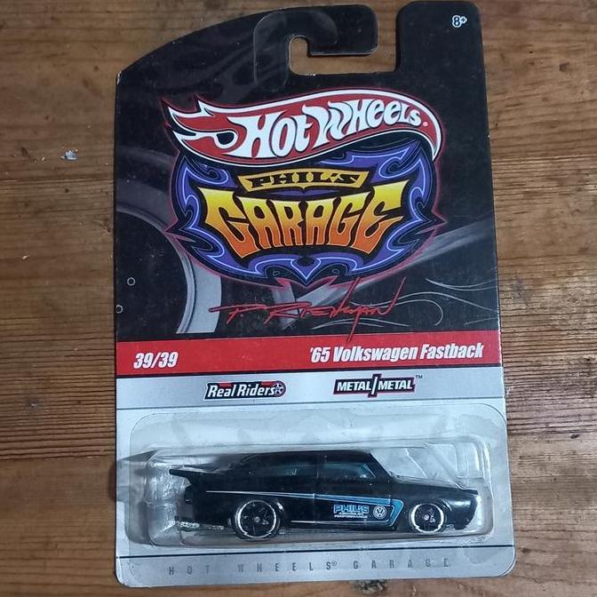 HOT WHEELS PHIL'S GARAGE '65 VW VOLKSWAGEN FASTBACK (S)