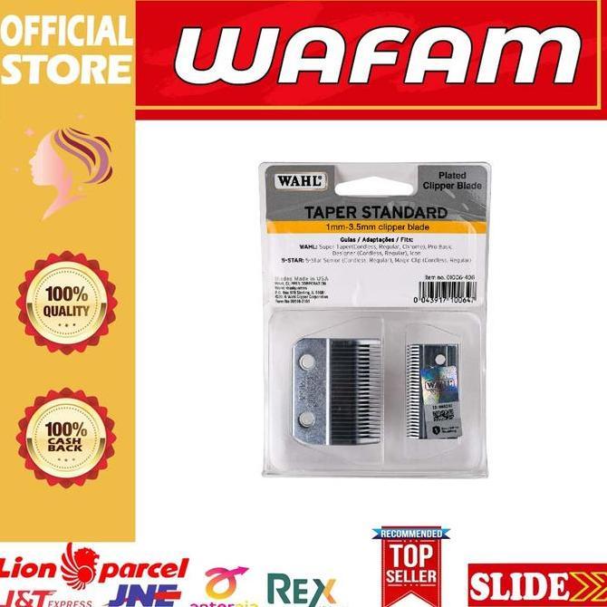 NEW WAHL MATA PISAU SUPER TAPER ORIGINAL USA / BLADE CLIPPER MESIN CUKUR ORI