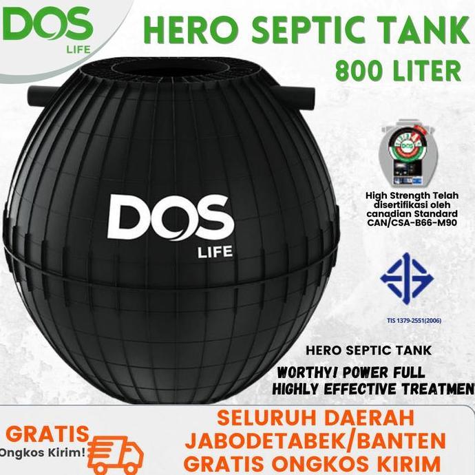 DOS - Septic Tank Hero 800 Liter Tangki Septik