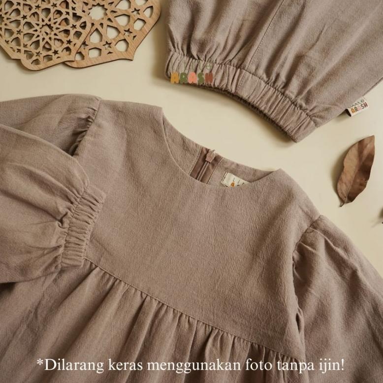 GARANSI Little Arash | JIHAN Set | Setelan muslim anak perempuan | Setelan anak perempuan | Raya ser