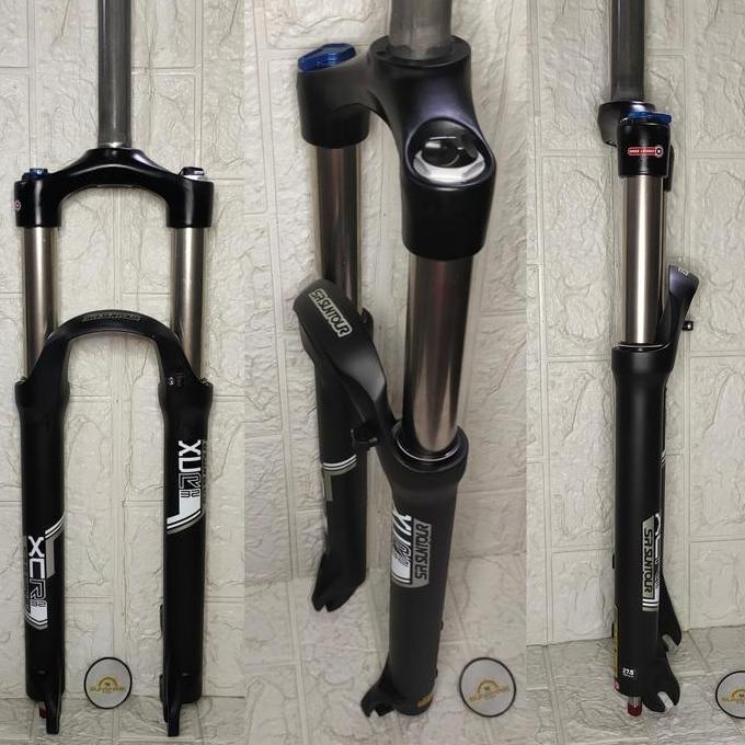 Fork Sepeda MTB 27.5 SR SUNTOUR XCR HIDROLIK AIR Suspension REBOUND T120 OS