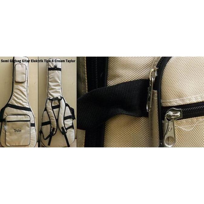 Semi GIGBAG Gitar Elektrik Tipe 4 Extra Padded Bordir Taylor murah