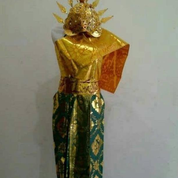 Diskon Baju Adat Bali Mahkota & Rambut Cemara Tk & Sd // Baju Adat Anak Bali