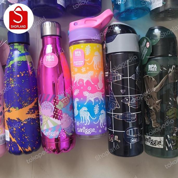 Smiggle Botol Minum Termos Silicone Drink Up Bottle Original Australia