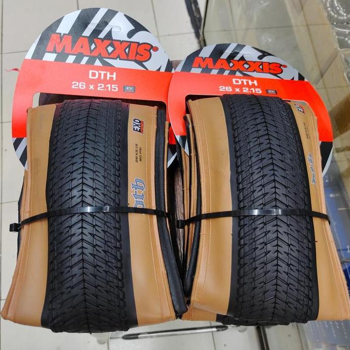 Ban Luar Maxxis Dth 26 X 2.15 2.30 Maxxis Dth Tanwall Kevlar 26 X 215 230 Harga Satuan Kemasan Baru