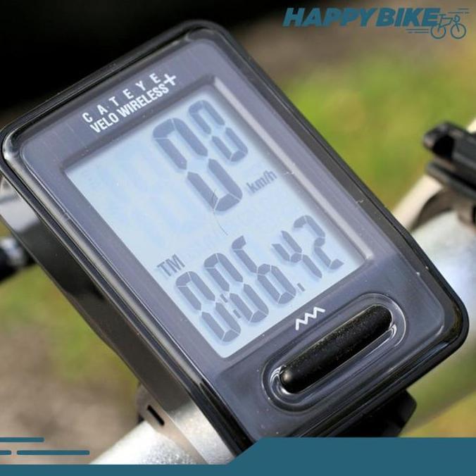 Cateye Velo Wireless Cc-Vt230W Speedometer Sepeda