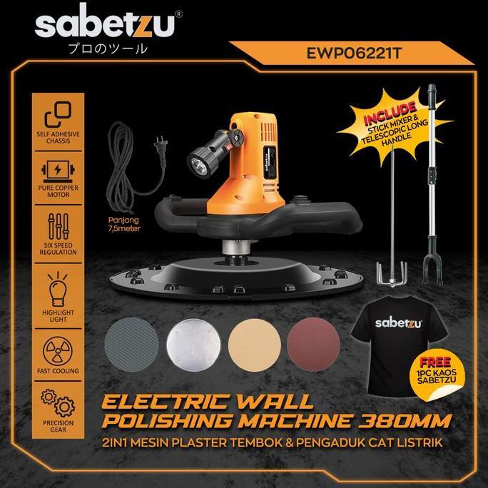 Ready MESIN ACIAN PLESTER POLES LANTAI DINDING PENGADUK SEMEN CAT POLISHING
