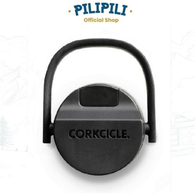 Tutup Botol Corkcicle Quick Sip Cap - 20Oz ,32Oz, 40Oz, 60Oz - Black