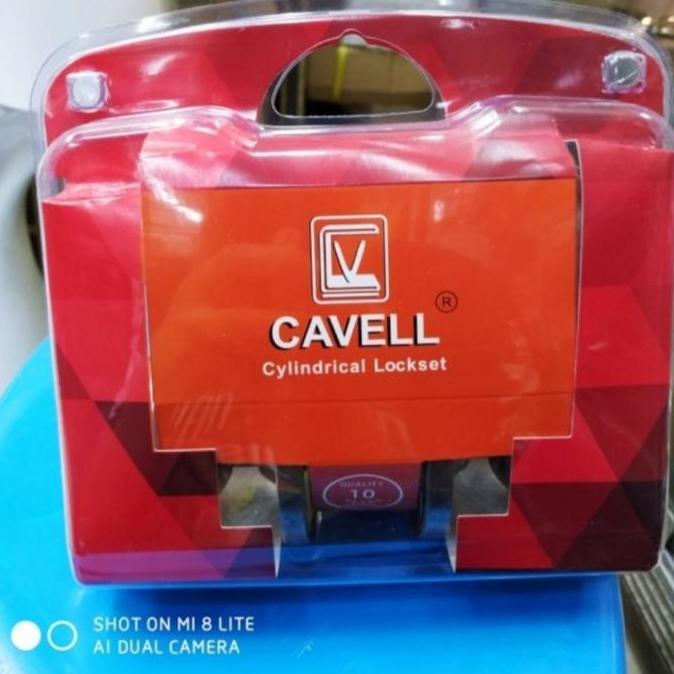 Ready kunci pintu bulat kamar mandi cavell kuningan/handle pintu bulat