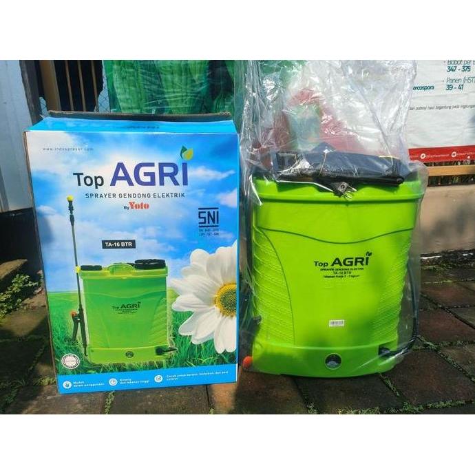 Sprayer Gendong Elektrik Top Agri 16 Liter