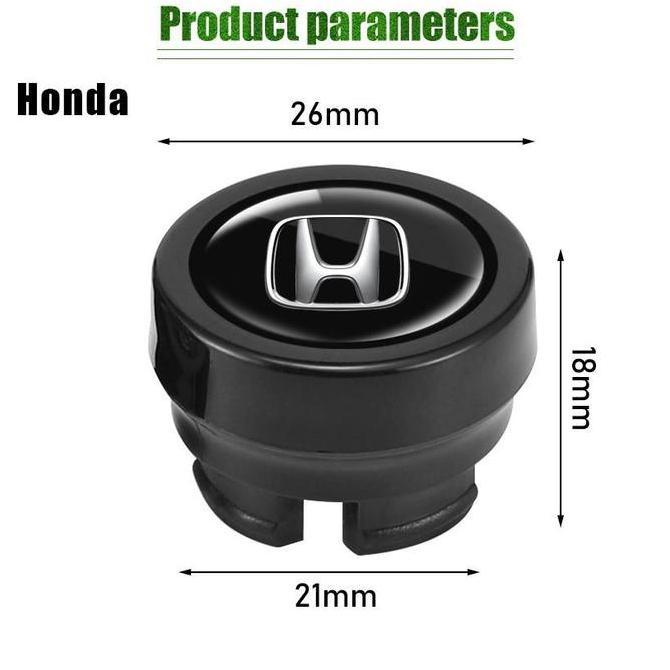 BLAZONE Car Lighter Socket Cover Tutup Power Outlet Soket Colokan Mobil Dekorasi Interior Mobil Hond