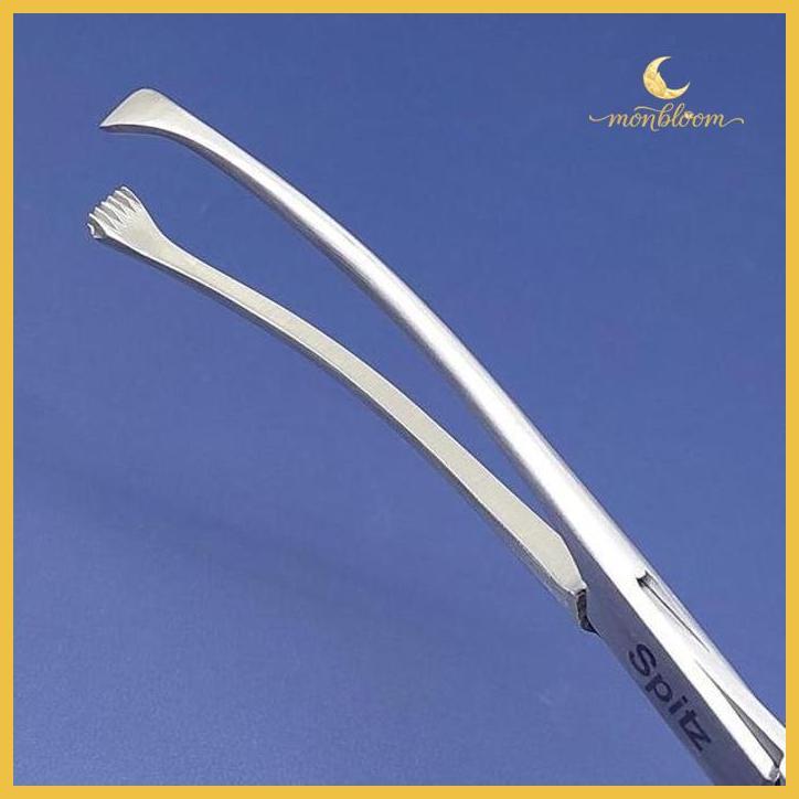 ( KESEHATAN ) - ALAT MEDIS WHITE TONSIL GRASPING FORCEP 23CM - SPITZ - HOSPITAL RUMAH SAKIT LABORATO