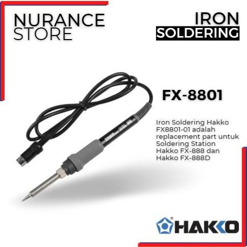 Soldering Iron Hakko FX-8801 (Part Hakko FX-888 & FX-888D)