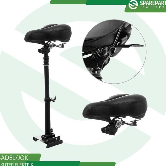 Sadel/Jok Tempat Duduk Skuter Elektrik Otoped 8.5Inch