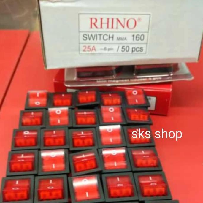 switch travo las Rhino switch saklar mesin las rhino