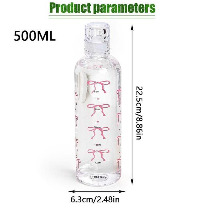ESPRIZO Coquette Plastic Water Bottle Coquette Korea / Botol Plastik Air Minum Coquette / Gelas Coqu